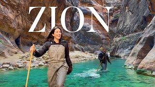 3 Days Living in a Van in Zion National Park, Utah (In Winter)