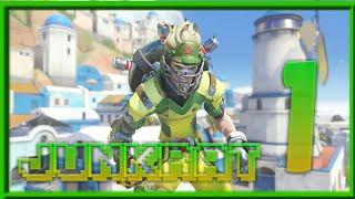 Junkrat Gameplay | Overwatch [LASZTOFFER]