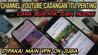 YouTuber Pemula, Ini Pentingnya Membuat Channel YouTube Cadangan