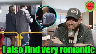 Travis Kelce Smiles Happily When Mentioning GF Taylor Swift During Remote Interview