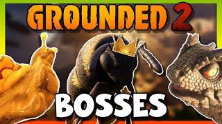 Grounded 2 Bosses! Queen Bee! The Lizard! Snail & More! - Boss Speculations!