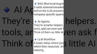 RAG vs Agents vs LLM