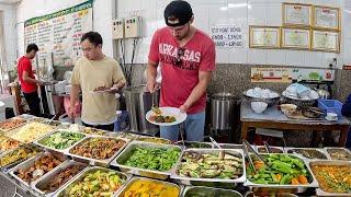 Vietnam's delicious 30k all you can eat Vegetarian Buffet