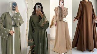 New and Latest Dubai Abaya Design 2024  | Stylish and Modest Abaya design Full coverage @asclipz 