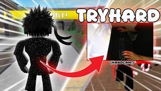 Playing MM2 as a TRYHARD... (Handcam & Asmr)