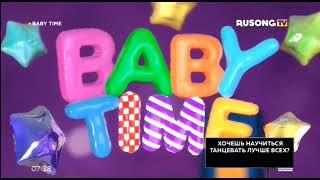 Фрагмент эфира BABY TIME НА RUSONG TV и BRIDGE TV Русский Хит с Чатом + с Часиками и с Рекламой