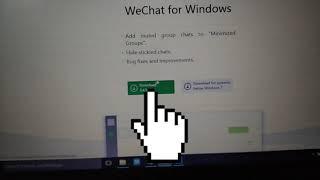 How to install Wechat in window 7 8 10 for free