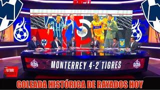  RAYADOS VENCE A TIGRES EN EL CLÁSICO CON GOLES DEL CANTERANO Y CANALES 