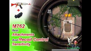 Best Control M762 + 6x Scope - No Recoil | Sensitivity Settings | PUBG MOBILE | New Recoil Tips