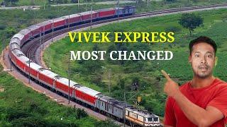 Vivek express most important changed || Indian railway