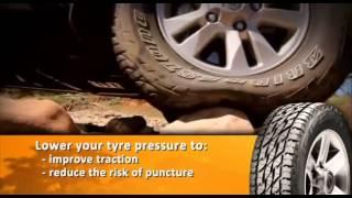 Bridgestone - off roading tyre tips