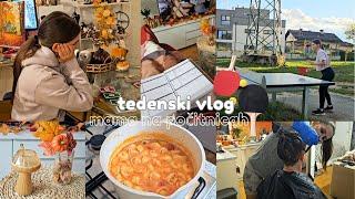 MAMA NA POČITNICAH, JESENSKA JUHA S TORTELINI, PING PONG | FINA JASMINA VLOG