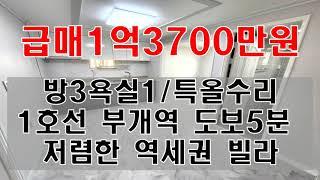 1006-79/역세권 올수리 된 빌라/부개역  도보5분/신축급 올수리/저렴한 빌라/010 5849 3992