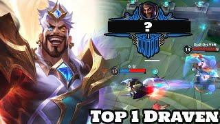 Wild Rift Draven - Top 1 Draven Gameplay Rank Sovereign