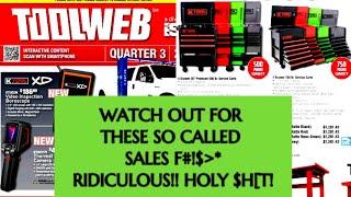 TOOLWEB INDEPENDENT TOOL FLYER THESE GUYS ARE SALTY!! ISN