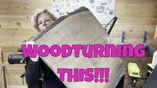 Woodturning Butternut Wood