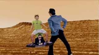 PSY - GANGNAM STYLE and Elevator Guy on Mars!!!