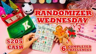 Extreme Randomizer Wednesday  $205 in Cash Envelope System | 6 Completed Challenges