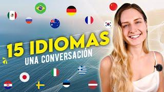 Cambiando entre 15 idiomas | Dominio Poliglota | Inglés Holístico con Lina V.