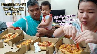 Pizza Nhỏ Nhất - Từ Nào Giờ Mới Ăn Thử Size Mini Nhiều Vị Khác Nhau, Gia Đình Nhà Nguyên Ở MALAYSIA