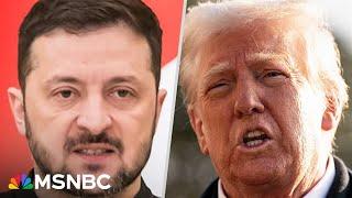 Trump says he ‘can’t believe’ he called Zelenskyy a dictator