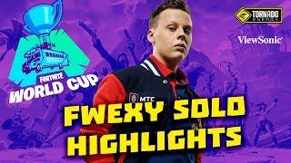 fwexY Solo Highlights | Gambit Fortnite World Cup