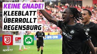 SSV Jahn Regensburg - SpVgg Greuther Fürth | 2. Bundesliga Tore und Highlights 4. Spieltag