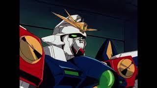 Gundam Wing Heero pilots Wing Zero for the first time  720p HD