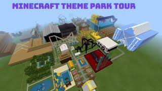 MINECRAFT THEME PARK TOUR!