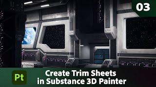 Creating Trim Sheet UVs for Substance 3D Painter | Adobe Substance 3D