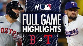 Boston Red Sox vs Texas Rangers - FULL GAME HIGHLIGHTS | March 27, 2025 MLB Opening Week