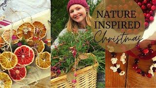 DIY Natural Christmas Ornaments From the Farm | Berry Garlands, Dried Oranges & Gingerbread Ornament