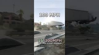 Wait For 300MPH Semi Truck VS MASSIVE Speedbump