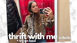 Thrift vlog | Thrift with me in Berlin + try on thrift haul