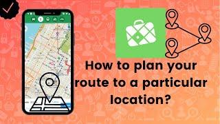 How to plan your route to a particular location on Maps.me?