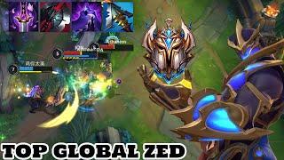 Wild Rift Zed - Top 3 Zed Gameplay (Zed Main) Rank Grandmaster