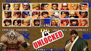 The King of Fighters 95 BOSS Unlock Characters [1080P 60FPS]