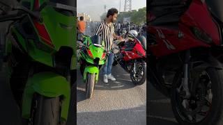 Most Trending Superbikes in one group More than 1 CR line up #automobile #zx10r #ninja #rider