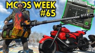 Fallout 4 TOP 5 MODS (PC & XBOX) Week #65 - DRIVEABLE MOTORCYCLE, PIP-PAD, DIAMOND CITY EXPANSION