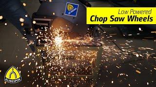 Fast Cut, Stability, Low Temperature: Low Powered Chop Saw Wheels | KLINGSPOR Abrasives USA