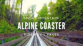 Ride The Smoky Mountain Alpine Coaster! POV (HD Quality)