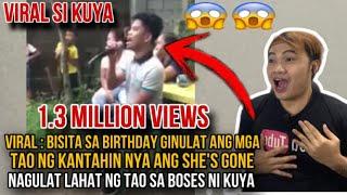 REACTION VIDEO | VIRAL ISANG BISITA SA BIRTHDAY PINAHANGA  MGA TAO SA LUPIT NG BOSES - SHE'S GONE