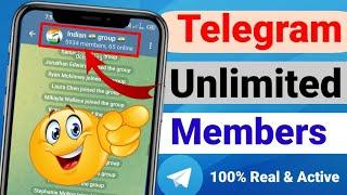 How to increase members on telegram group | Add members in telegram group | Telegram group