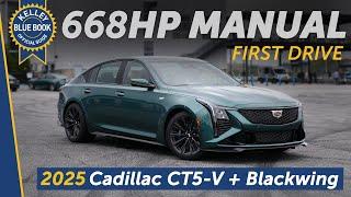 2025 Cadillac CT5-V + Blackwing | First Drive