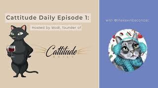 The Cattitude Daily Podcast: Episode 1 with Kevin Bacon Cat