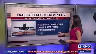 FAA pilot fatigue prevention