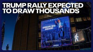 Trump MSG rally expected to draw thousands, Elon Musk, Dana White to NYC area