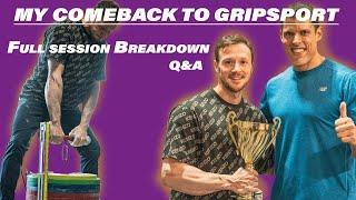 World Gripsport champion shares Training secrets