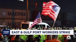 The East & Gulf port workers strike will be felt at grocers in a few days, says Xeneta’s Peter Sand