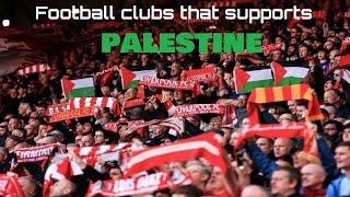 Football clubs that supports PALESTINE